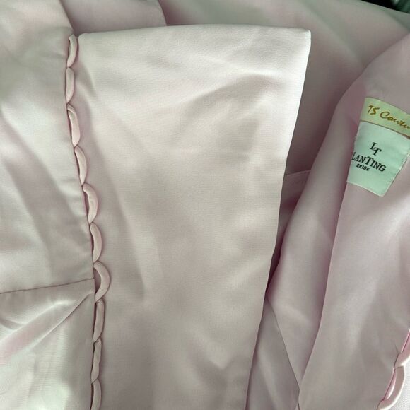 LT Lanting TS Couture Bride Blush Pink Dress NWT - Picture 7 of 15